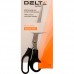 Ножиці Delta by Axent D6211 (18см), D6212 (21 см), D6213 (23 см), асиметричні пластикові ручки: каталог, види, ціни