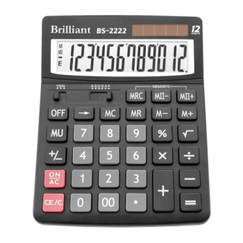 Калькулятор Brilliant BS-2222 каталог, види, ціни