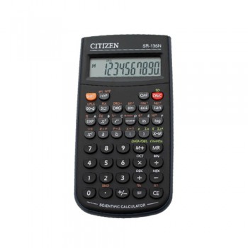 Калькулятор науковий Citizen SR-135N, 154 x 84 x 19 мм: каталог, види, ціни на калькулятори