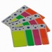 Закладки з клейким шаром пластикові Neon Buromax : каталог, види, ціни
