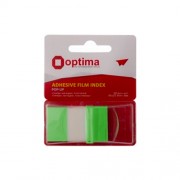 Закладки з клейким шаром пластикові POP-UP 25х45 мм Optima O25533, 50 шт., один неоновий колір