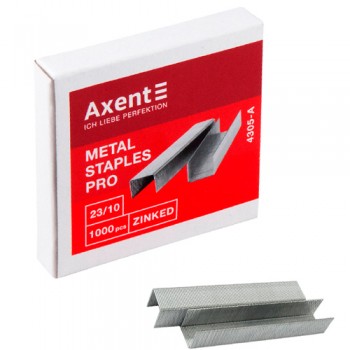 Скоби для степлера Axent Pro 4304-А(№23/8), 4305-А(№23/10), 4306-А(№23/13), 4307-А(№23/15), міцні: каталог, види, ціна 