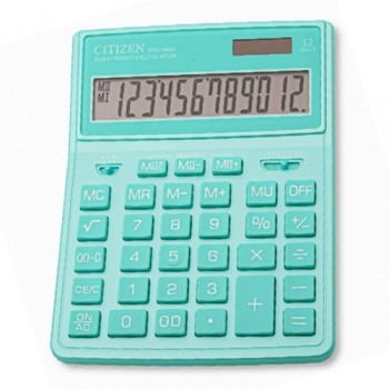 Калькулятор бухгалтерський Citizen SDC-444XR-GN, 204 x 155 x 32 мм: каталог, види, ціни 