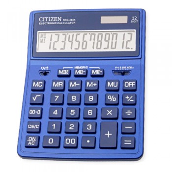 Калькулятор бухгалтерський Citizen SDC-444XR-NV, 204 x 155 x 32 мм: каталог, види, ціни 