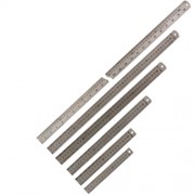 Лінійки металеві (сталь) двосторонні Buromax BM.5810-15, BM.5810-20, BM.5810-(30,40,50,100)