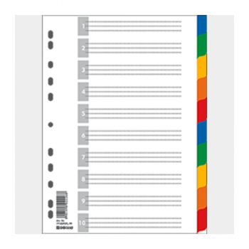 Розділювач аркушів пластиковий кольоровий Donau 7704095, 7710095 від А-Плюс: каталог, види, ціни