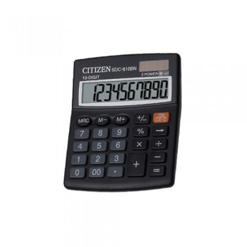 Калькулятор компактний настільний Citizen SDC-810BN, 124 x 102 x 25 мм: каталог, види, ціни 