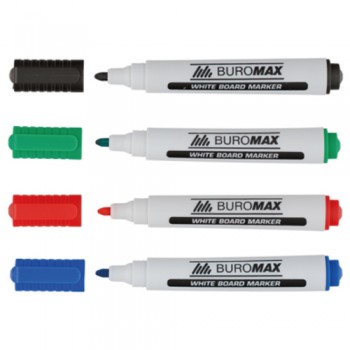 Маркер для дощок Jobmax Buromax BM.8800, 2-4 мм, в асортименті: каталог, види, ціни