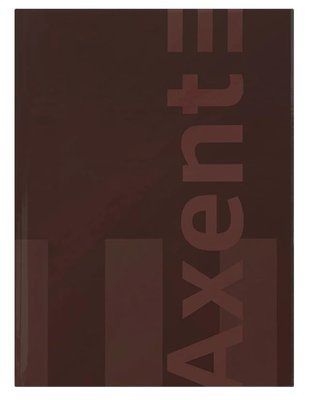 Купити Зошит А4 96 аркушів Axent One color ТП бордовий 8426-2-A &mdash; фото в магазині ТД А-плюс