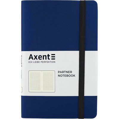Купити Блокнот А5 96 аркушів Axent Partner Soft 125*195 клітинка червоний 8206-05-A &mdash; фото в магазині ТД А-плюс