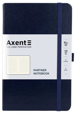 Купити Зошит А5 96 аркушів Axent Partnert 125*195 клітинка синій 8201-02-A &mdash; фото в магазині ТД А-плюс