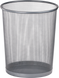 Купити Корзина офісна кругла 295*345 Buromax металева срібна BM.6270-24 &mdash; фото в магазині ТД А-плюс