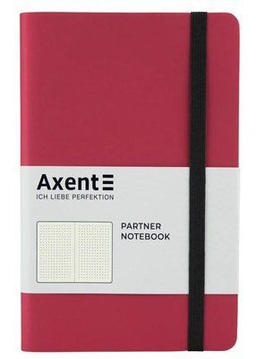 Купити Зошит А5 96 аркушів Axent Partnert 125*195 клітинка червоний 8310-05-A &mdash; фото в магазині ТД А-плюс