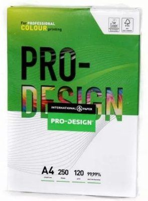 Купити Папір офісний А4 PRO-DESIGN 120г/м2 250 арк. &mdash; фото в магазині ТД А-плюс