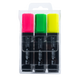Купити Н-р маркерів текстових Buromax 3шт. жовтий,зелений,рожевий BM.8902-93 &mdash; фото в магазині ТД А-плюс