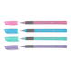 Купити Ручка масляна Buromax PROVENCE GRIP PASTEL 0,5 мм з резиновим грипом синя BM.8356-01 &mdash; фото в магазині ТД А-плюс