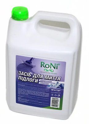 Купити Засіб RoNi універсал.5л підлог,каністра,концентрат 9304009 &mdash; фото в магазині ТД А-плюс