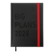 Купити Щоденник А5 датований 2026 Buromax PLANS чорний BM.21122-01 &mdash; фото в магазині ТД А-плюс