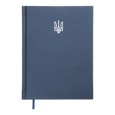 Купити Щоденник А5 датований 2026 Buromax POWERFULL бумвініл синій BM.21124-02 &mdash; фото в магазині ТД А-плюс