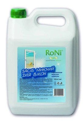 Купити Засіб для вікон RONI 5л-каністра &mdash; фото в магазині ТД А-плюс