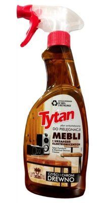 Купити Засіб для мебелі та побутових електроприладів антисептичний TYTAN 500мл спрей,27050 &mdash; фото в магазині ТД А-плюс