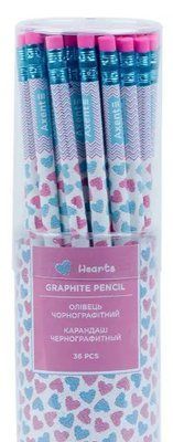 Купити Олівець графітовий з гумкою Axent HB 9009-07-A &mdash; фото в магазині ТД А-плюс