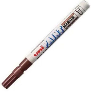 Купити Маркер PAINT Uni 0.8-1.2мм коричневий PX-21-Br &mdash; фото в магазині ТД А-плюс