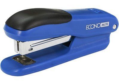 Купити Степлер №24/26 Economix 25арк.пластиковий синій Е40207 &mdash; фото в магазині ТД А-плюс