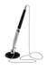 Купити Ручка кулькова Buromax SILVER DeskPen 0,7 мм на підставці синя BM.8146-01 &mdash; фото в магазині ТД А-плюс